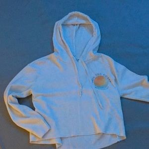 White hoodie-soft